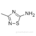 1,2,4-θειαδιαζολ-5-αμίνη, 3-μεθυλ-CAS 17467-35-5